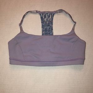 Lululemon sports bra with adjustable straps